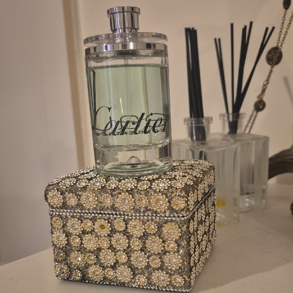 Cartier Fragrance with Jeweled Box